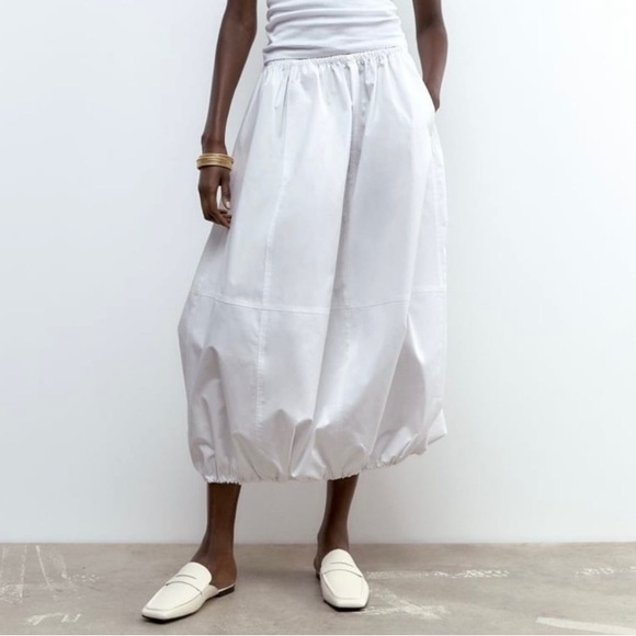 Zara Genuine Leather Flat Mules - Picture 3 of 12